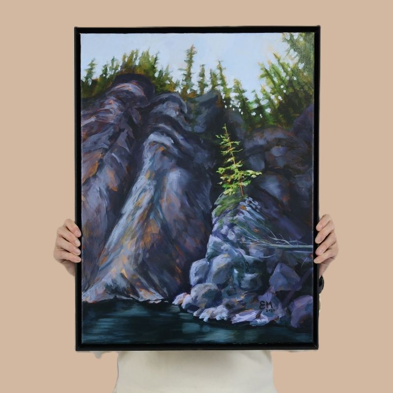 Under the Watchful Cliff