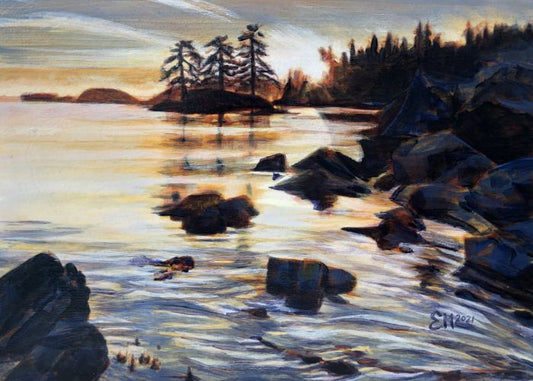 Morning on Gwaii Haanas