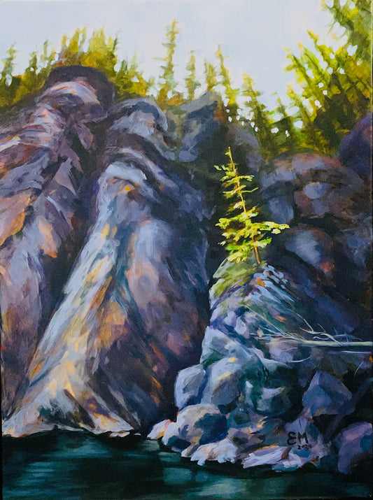 Under the Watchful Cliff